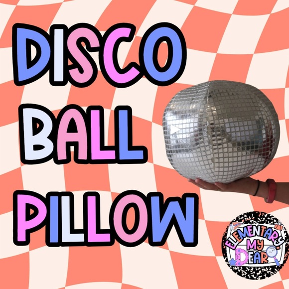 Disco ball pillow - Picture 1 of 6